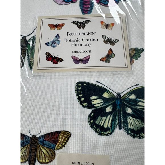 NWT Full Set of Portmeirion Botanic Garden Harmony Tablecloth, Napkins and Place - Picture 3 of 14